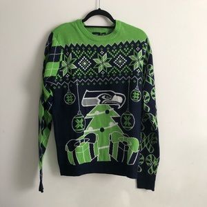Seahawks ugly sweater